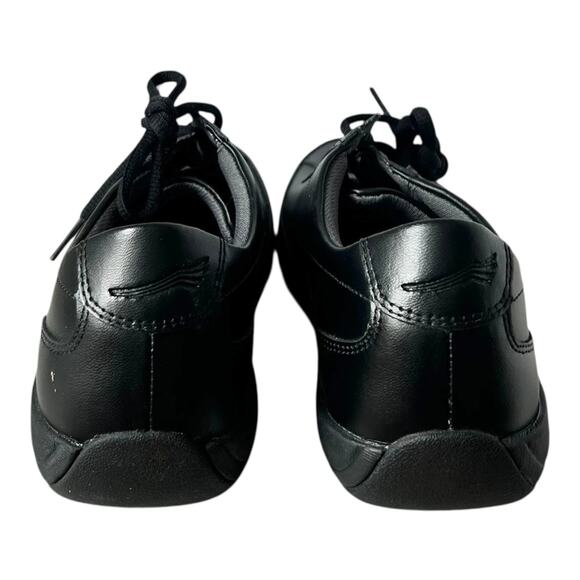 Dansko Emma Black Leather Walking Work Shoe Womens Size 39 Slip Resistant - Picture 6 of 8